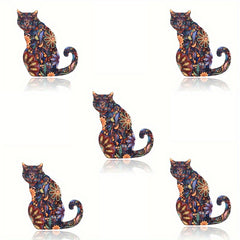 Personality Kitten Acrylic Brooch Jewelry Corsage