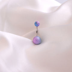 Mix Stainless Steel Barbell Ball Cap Stud Body Piercing