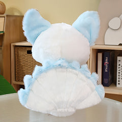Realistic Sitting Fox Stuffed Animal Toy Doll Decoration Gift