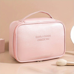 Minimalist Zipper Makeup Zipper Organizer Solid Cosmetic Bag