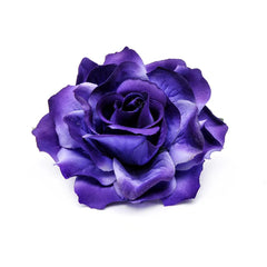 Boho Style Rose Flower Hairpin Hair Clip for Wedding Beach Daily Use