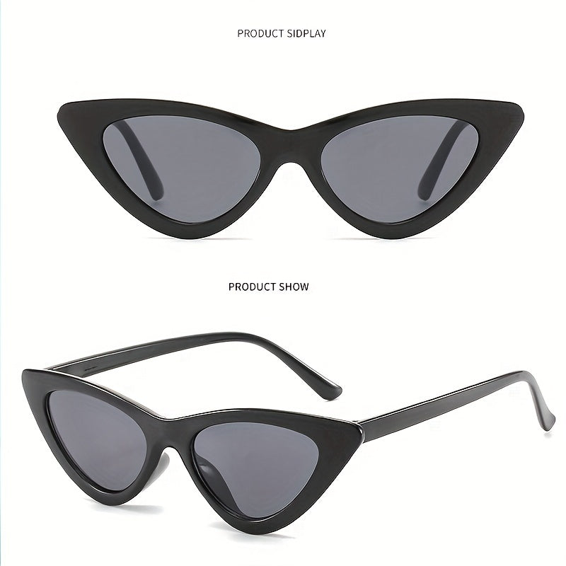 Y2K Cat Eye Sunglasses UV400 Sun Shades Glasses