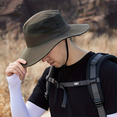 Unisex Sunshade Bucket Hat for Outdoor Activities