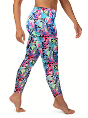  Geometric Print Sporty Leggings