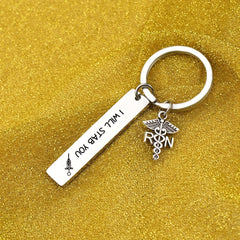 Stainless Steel Keychain Nurse's Gift