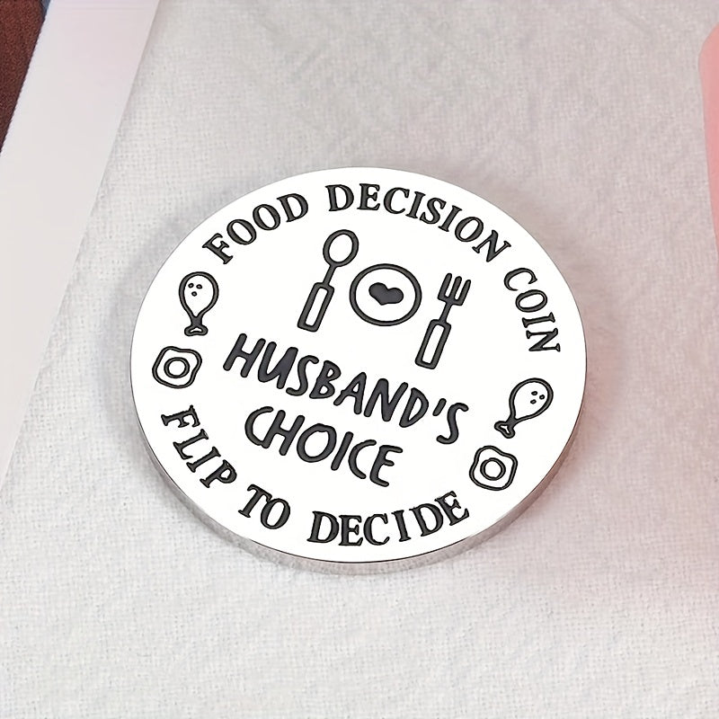 Funny Destiny Flip Coin Gift For Men Women Valentines Anniversary Birthday