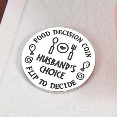 Funny Destiny Flip Coin Gift For Men Women Valentines Anniversary Birthday