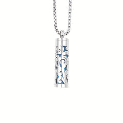 Aromatherapy Diffuser Necklace Stainless Steel Box Style
