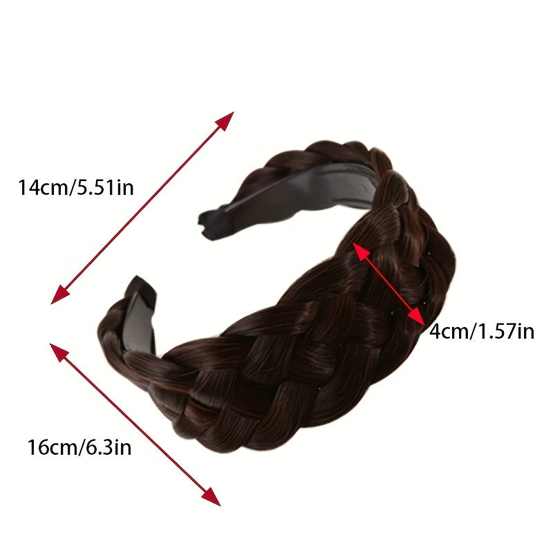 Fluffy Headband Wig Hairband Twist Head Hoop Hair Clip Hair Accessories