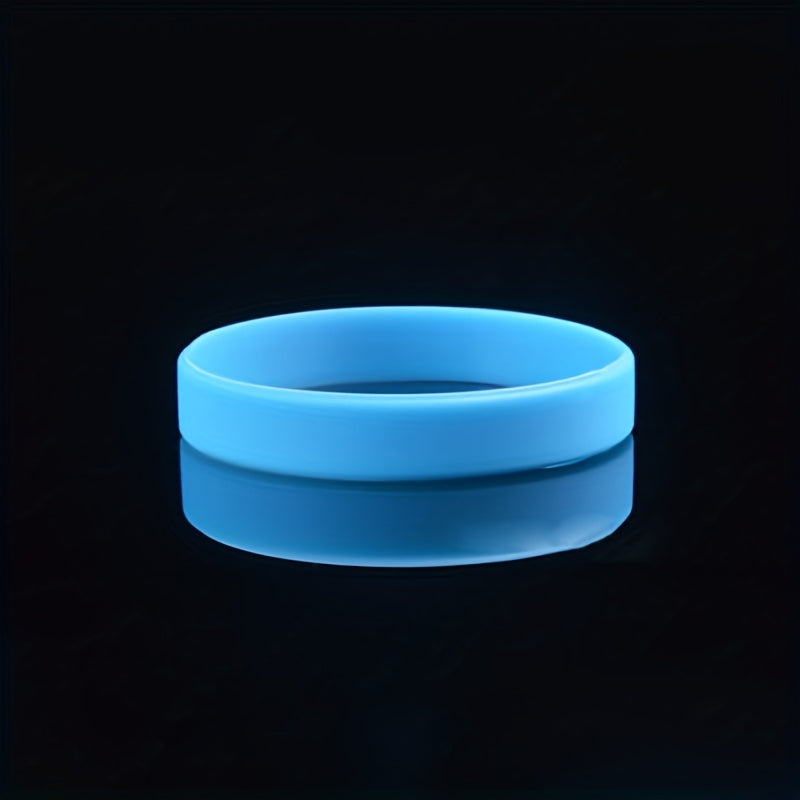 Silicone Sports Basketball Luminous Bracelet Wristband