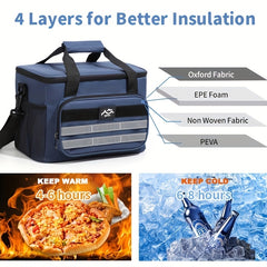 Large Insulated Backpack for Camping Work Travel Outdoor