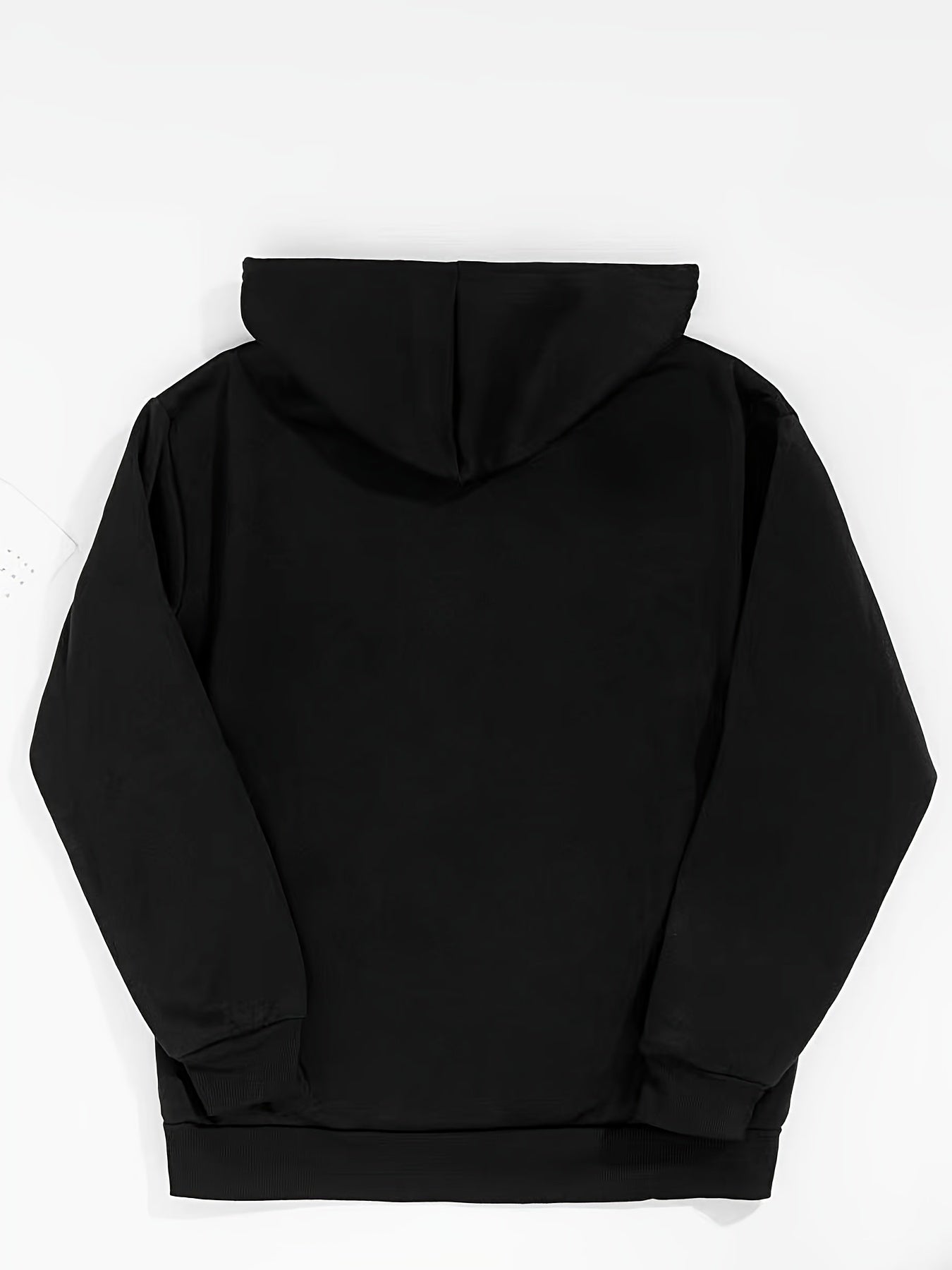 Bear Print Casual Hoodies Drawstring Long Sleeve Pullover Sweater
