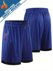 Men's Comfy Sport Shorts Quick Dry Moisture Wicking Mid Stretch Breathable