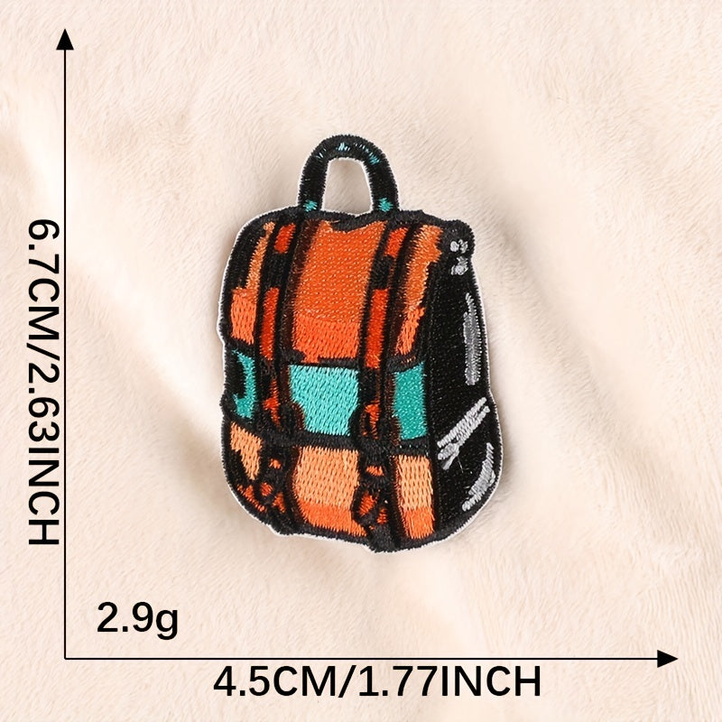 4pcs Boys DIY Patch Decorative Accessories for Clothes Backpack Hat