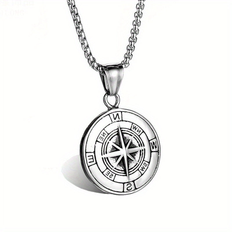 Men's Maple Leaf Pendant Necklace Long Ladies Sweater Chain