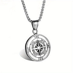Men's Maple Leaf Pendant Necklace Long Ladies Sweater Chain