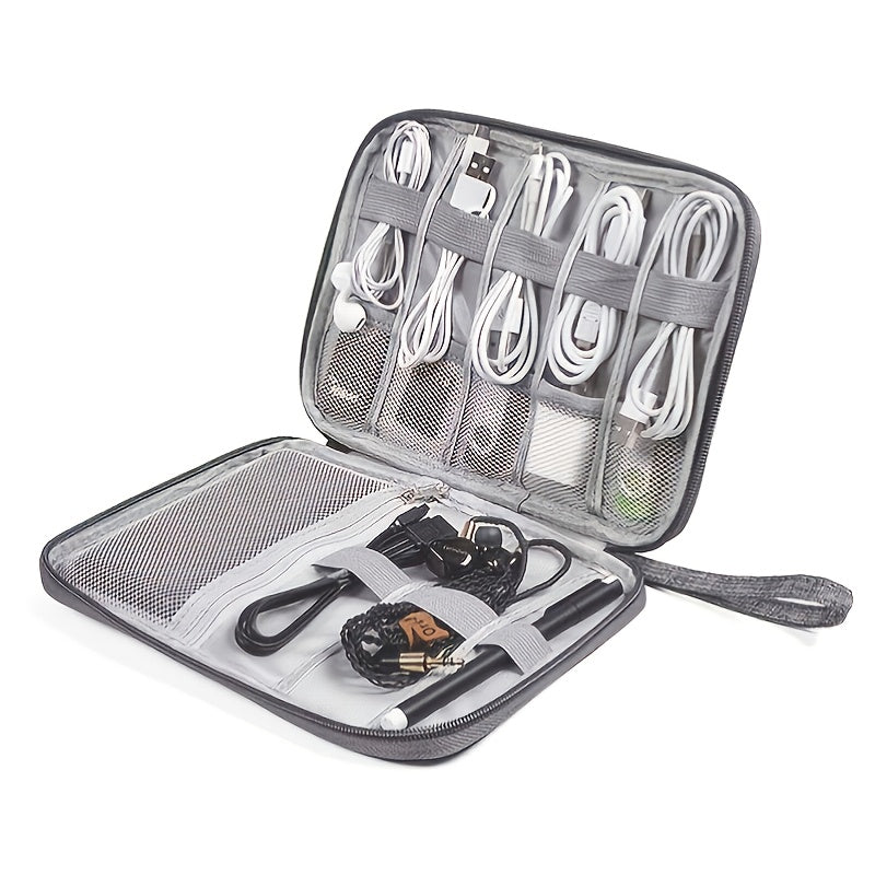 Multifunctional Data Cable Storage Bag Large Capacity Organizer