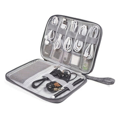 Multifunctional Data Cable Storage Bag Large Capacity Organizer