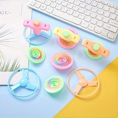 Colorful Whirl Gyro Outdoor Torsion Flying Disc Toy