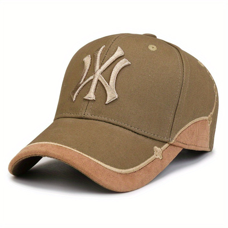 Embroidered Casual Baseball Cap Men's Sun Hat