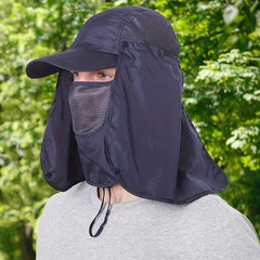 1pc Unisex Sun Protection Baseball Cap for Fishing