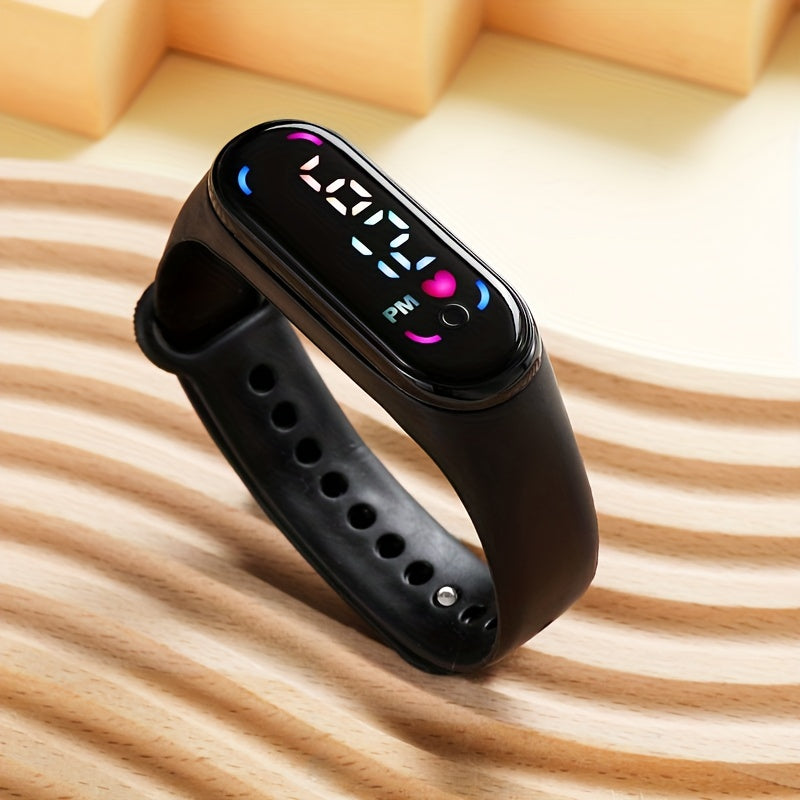 LED Touch Screen Sports Watch for Couple & Kids