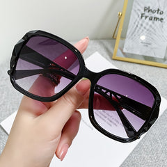Glitter Gradient Polarized Sunglasses UV400 Sun Shades for Driving
