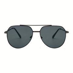 Aviator Sunglasses Metal Frame for Men Women Driving Fishing UV400