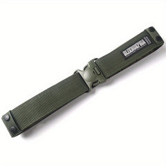 Men's Outdoor Thick Military Training Outerwear Waistband Adjustable Belt