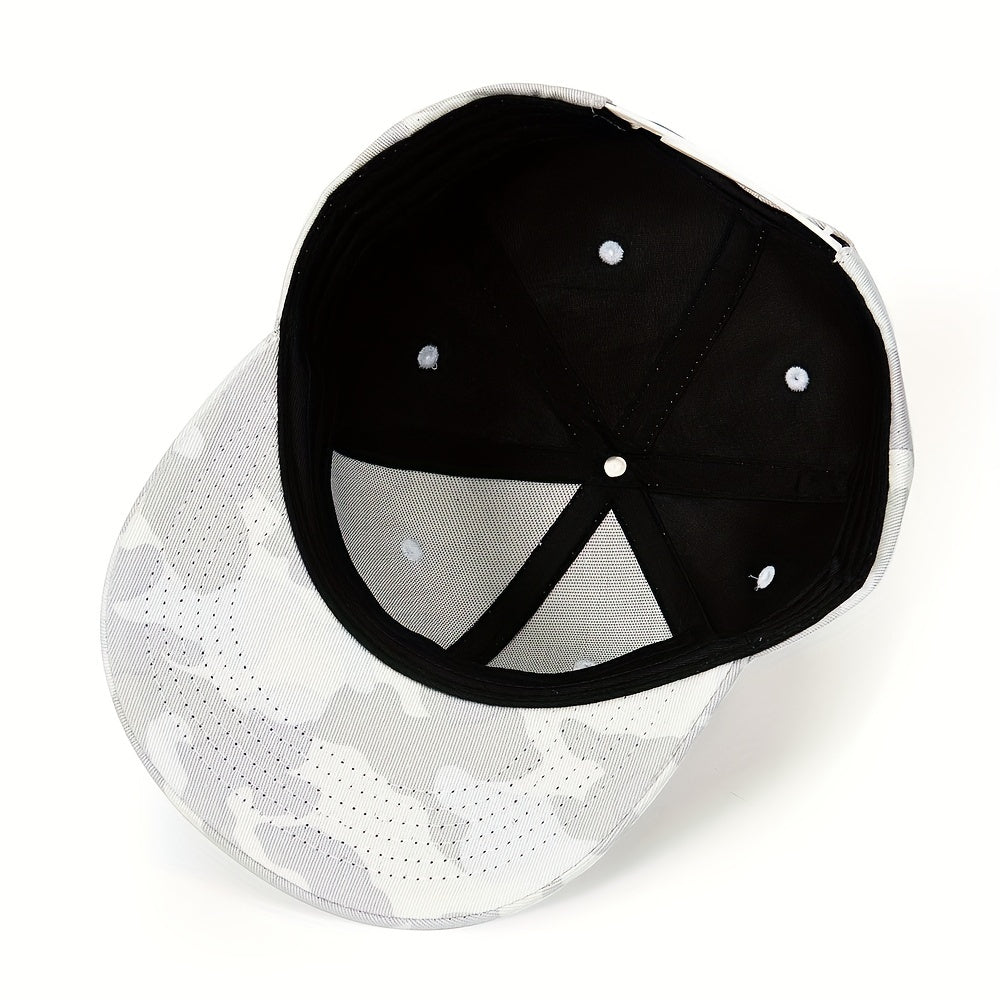 Camouflage Snapback Cap Hip Hop Street Baseball Hat Outdoor Sports
