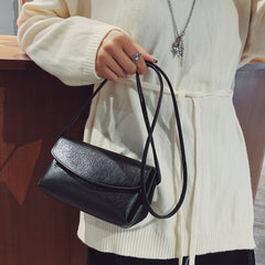 Vintage Style Flap Crossbody Bag Faux Leather Shoulder Bag Phone Bag