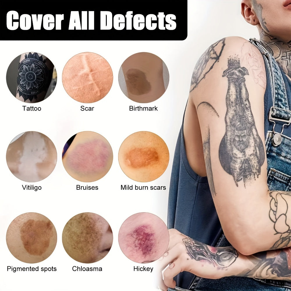 Tattoo Cover Up Concealer for Dark Spots Scars Vitiligo