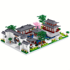 Building Block Toys DIY Suzhou Garden Assembly Model