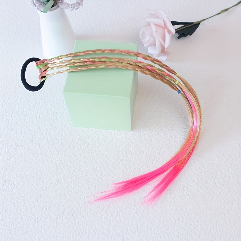 Colorful Braid Wigs Hair Rope Dreadlock Hair Rope Box Braid Hair Accessories