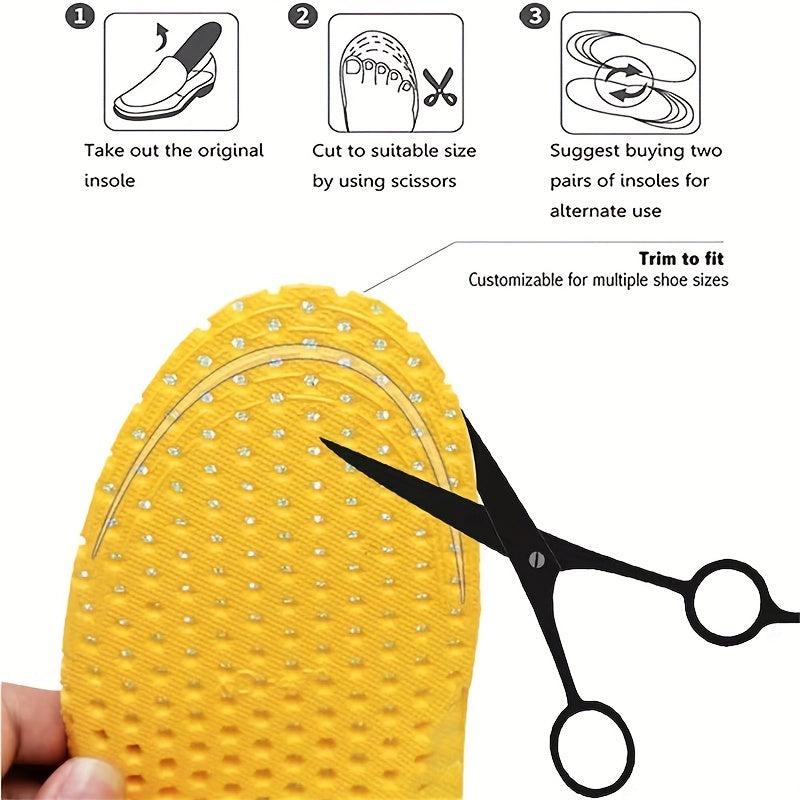 Breathable Insoles for Sports Shoes - Keep Feet Comfortable