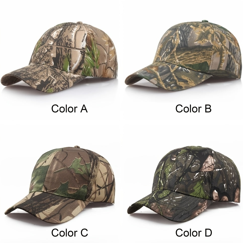 Adjustable Camo Baseball Cap for Men and Women