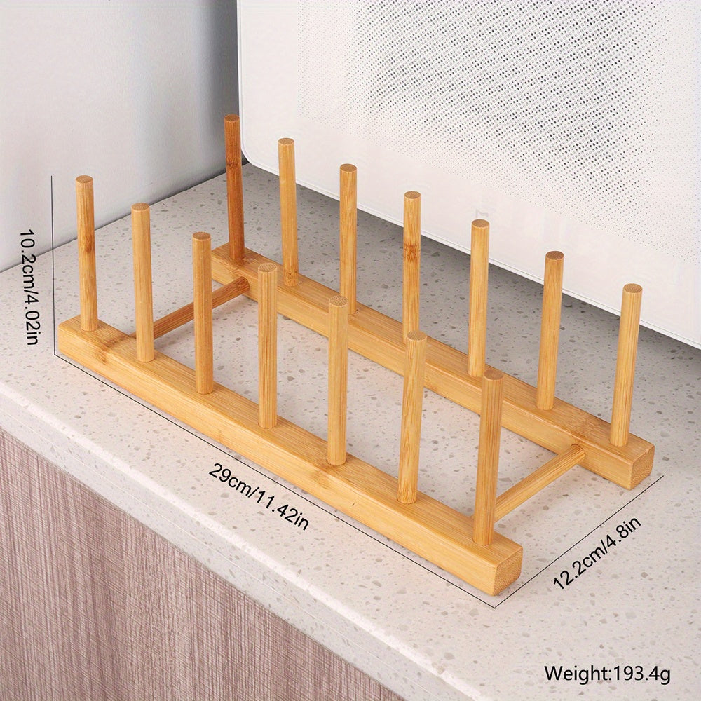 Insulated Bamboo Drain Tray Holder for Tea Cakes & Kitchen Supplies