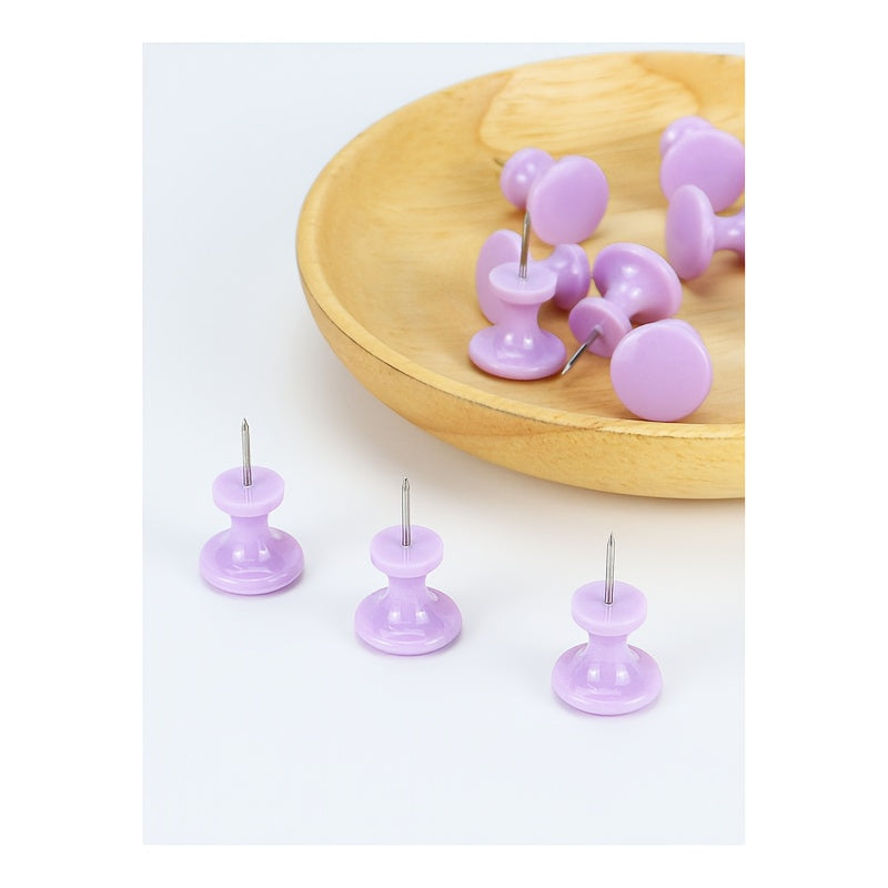 35pcs Multifunctional Macaron I-shaped Nails Office Supplies
