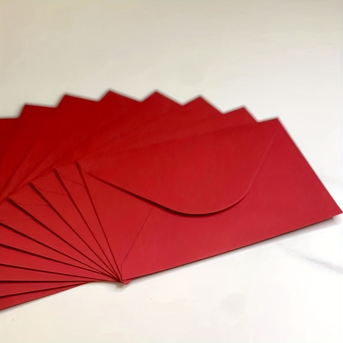 24pcs Red Paper Envelope Invitation Graduation Supplies Greeting Card Candy Bag