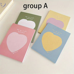 Love Letter Macaron Notepad Set, 200 Sheets