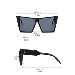Men's Large Frame UV Protection Sunglasses with Glasses Box