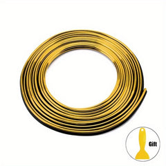 Car Interior Flexible Trim Strips Dashboard Edge Sticker