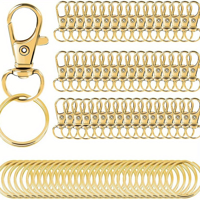 100PCS Dog Clasp Lobster Clasp Handbag Luggage Accessories Backpack Handbag Plas