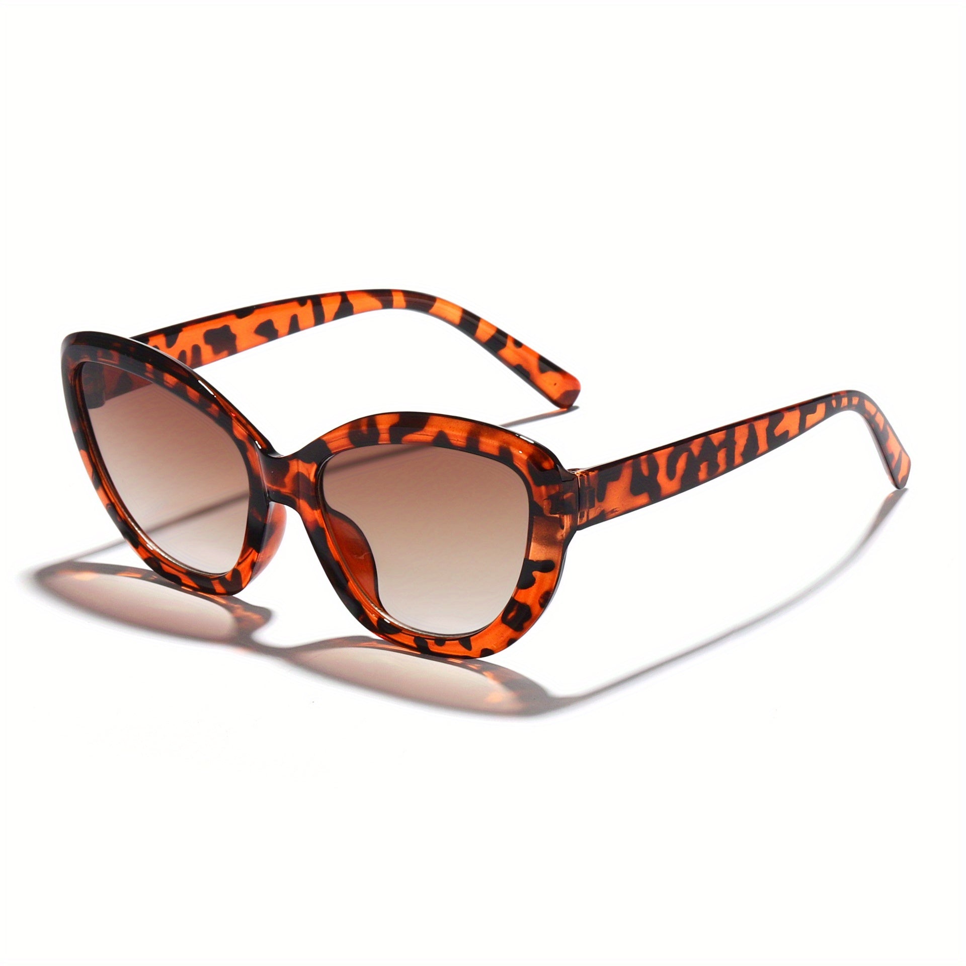 Vintage Ladies Cat Eye Sunglasses Sun Protection Tinted Lenses