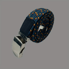 Elastic Military Buckle Belt For Kids