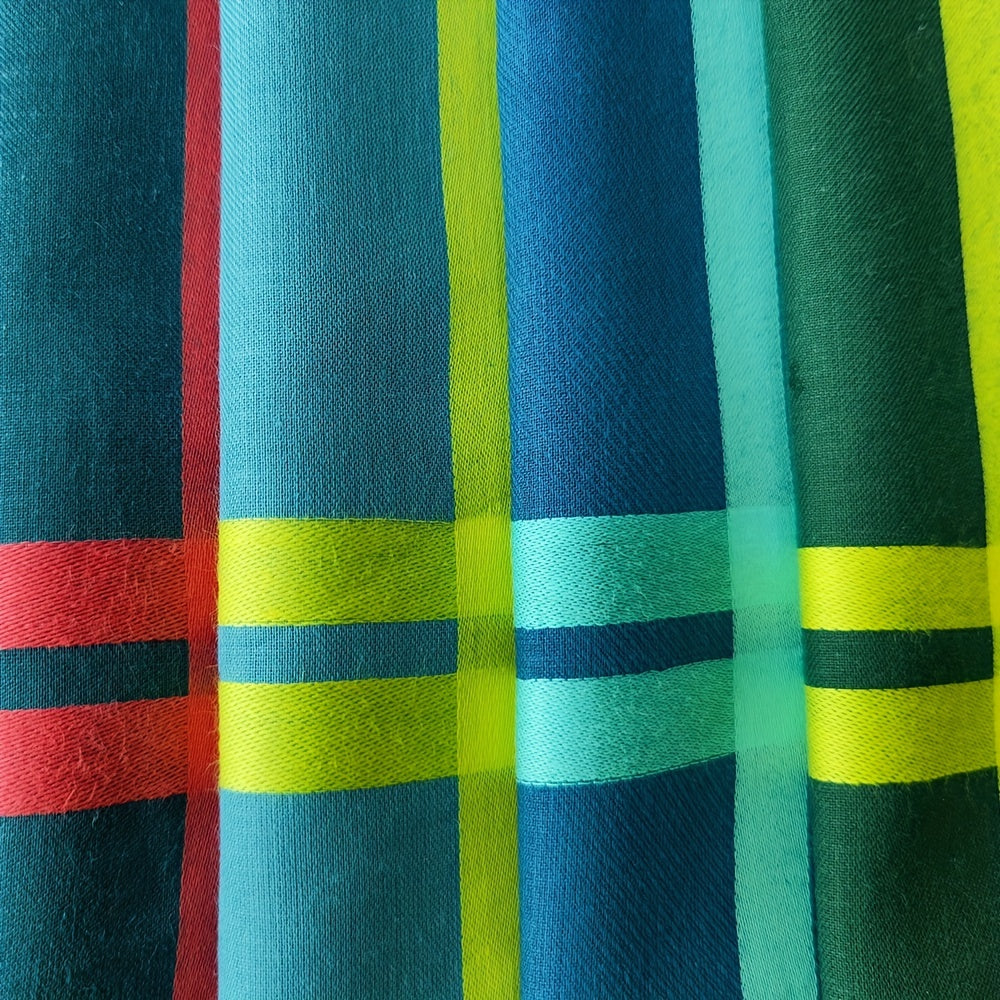 5-Pack Men's Silk Satin Strip Soft Handkerchief