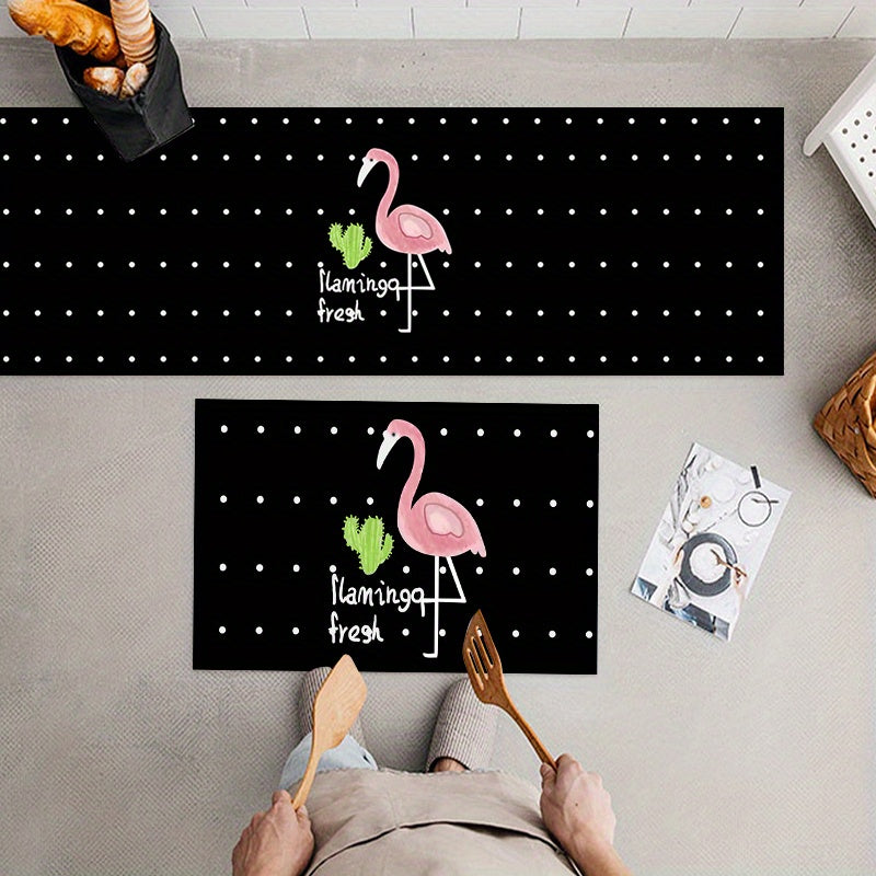 2pcs Anti Fatigue Kitchen Mat & Hallway Carpet Set