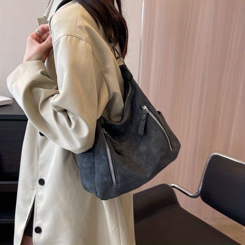 Vintage Hobo Bag Retro PU Leather Shoulder