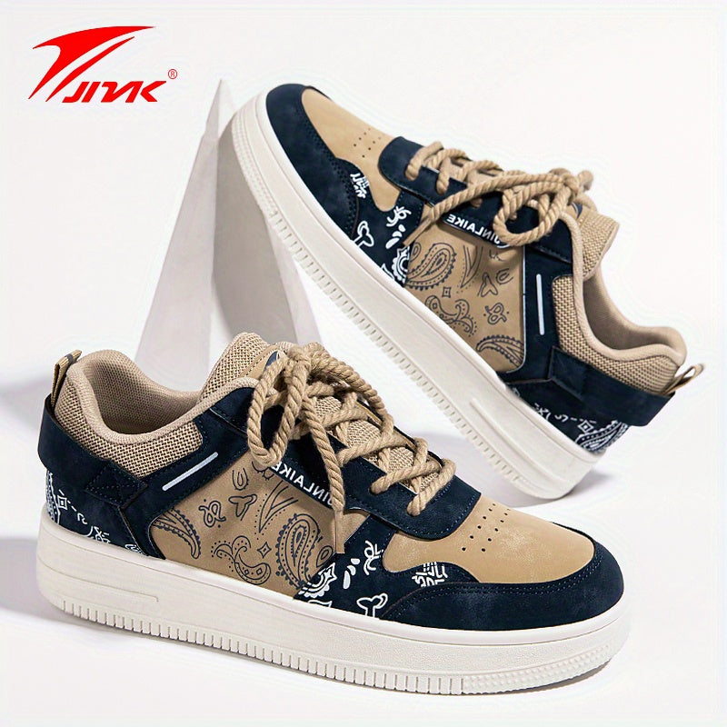 JNAK Men's Skate Shoes Casual Lace Up Sneakers Elevator Shoes