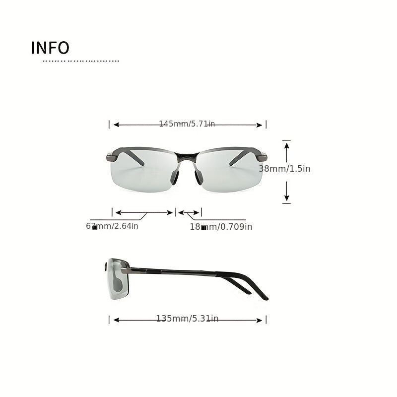 Men's Night Driving Sunglasses for Cycling Travel